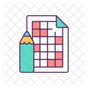 Sudoku Puzzle Jeu Icône