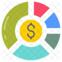 Resource Allocation Dollar Sharing Icon