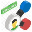 Resource Allocation Job Task Task Allocation Icon