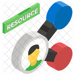 Resource Allocation  Icon