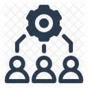 Resource Allocation Enterprise Resource Planning Erp Icon