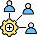 Resource Allocation Organization Management Icon