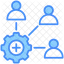 Resource Allocation Organization Management Icon