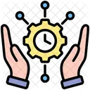 Resource Management Control Time Icon