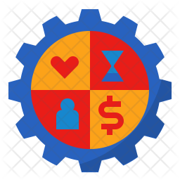 Resource management Icon - Download in Flat Style