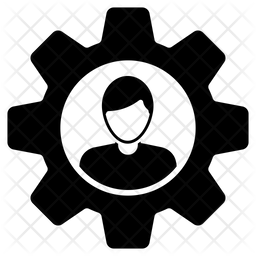 Resource Management Icon - Download in Glyph Style