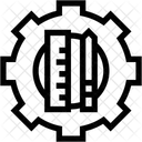 Resources Pencil Settings Icon