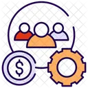 Resources Human Business Icon