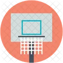 Tablero Baloncesto Meta Icono