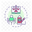 Respect Fundamental Rights Human Icon