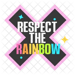 Respect The Rainbow  Icon