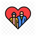 Respeto Envejecido Dia Icono