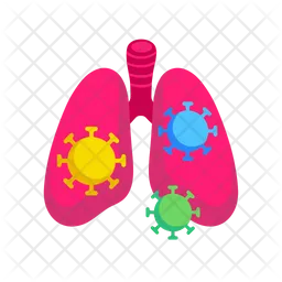 Respiratory disease  Icon