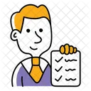 Responsibility Man Business Icon