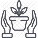 Responsibility Concern Planting Icon