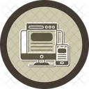 Responsive Design Web Design Adaptation Icon