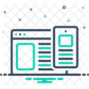 Responsive Design  Icon
