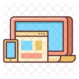 Responsive Design  Icon