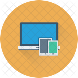 Responsive Devices Icon - Download in Flat Style