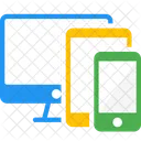 Responsivo Smartphone Tela Ícone