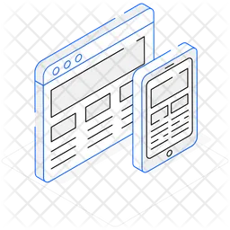 Web responsiva  Ícone