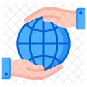 Resposibility World Globe Icon