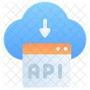Nube Respuesta Servidor Icon