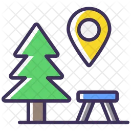 Rest Area Location  Icon