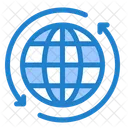Restart Internet Internet Globe Icon