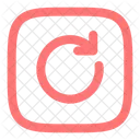 Restart Square  Icon