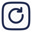 Restart Square Arrow Refresh Icon