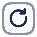 Restart Square Arrow Refresh Icon