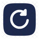 Restart Square Arrow Refresh Icon