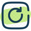 Restart Square Arrow Refresh Icon