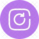 Restart Square Arrow Refresh Icon