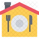 House Food Delivery Icon