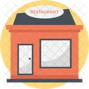 Eating House Building Icon