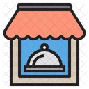 Restaurant Kitchen Shop Icon