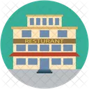 Restaurant Lodge Home Icon