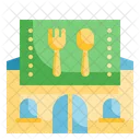 Restaurant Food Buildings Icon