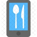 Food Service Mobile Icon
