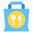 Restaurant Delivery Bag Icon