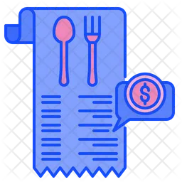 Restaurant Bill  Icon