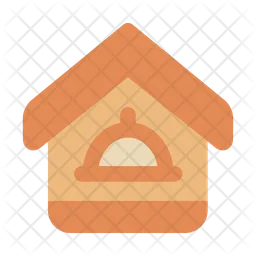 Restaurant Building  Icon