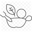 Restaurant De Nourriture Saine Nourriture Saine Icône