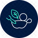 Restaurant De Nourriture Saine Nourriture Saine Icône