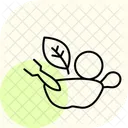 Restaurant De Nourriture Saine Nourriture Saine Icône