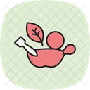 Restaurant De Nourriture Saine Nourriture Saine Icône