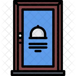 Restaurant Door  Icon