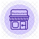 Restaurant Line Icon Icon